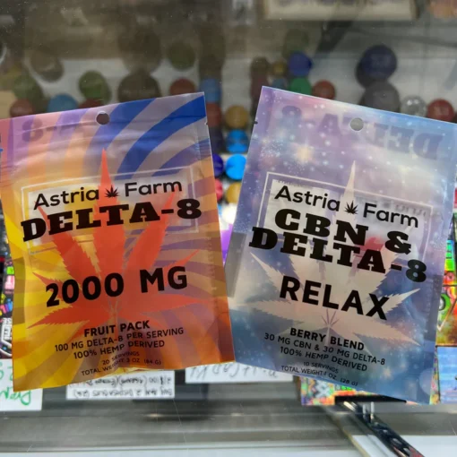 Astria Farm Delta-8 (2000) + CBN Sleep Gummies