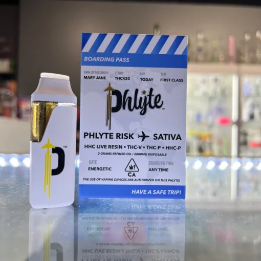 Phlyte HHC Live Resin Blend 2 Gram Disposable